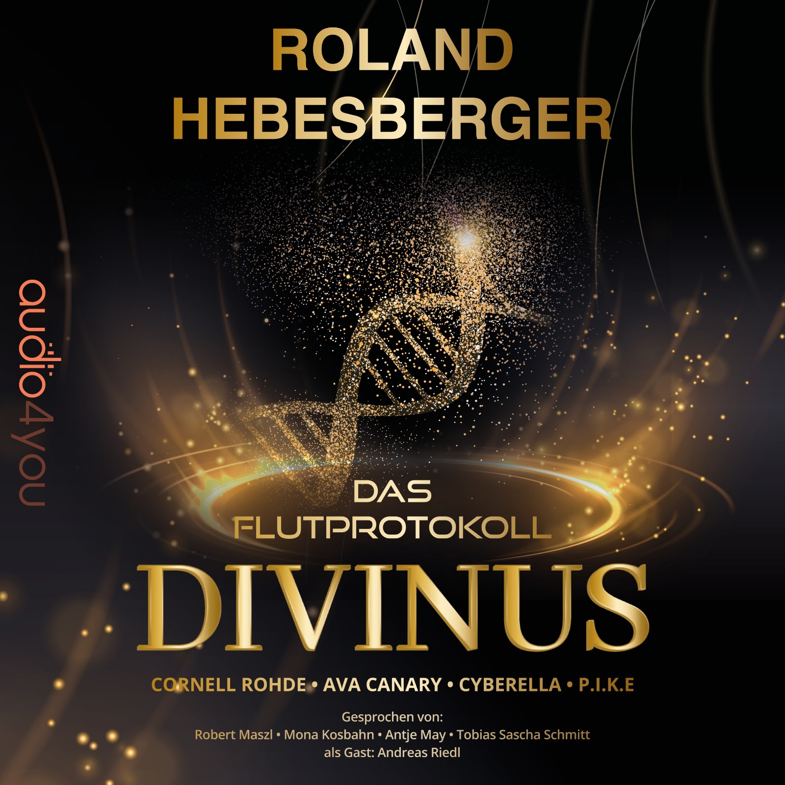 Hörbuch Das Flutprotokoll Divinus-Saga 1 - Roland Hebesberger