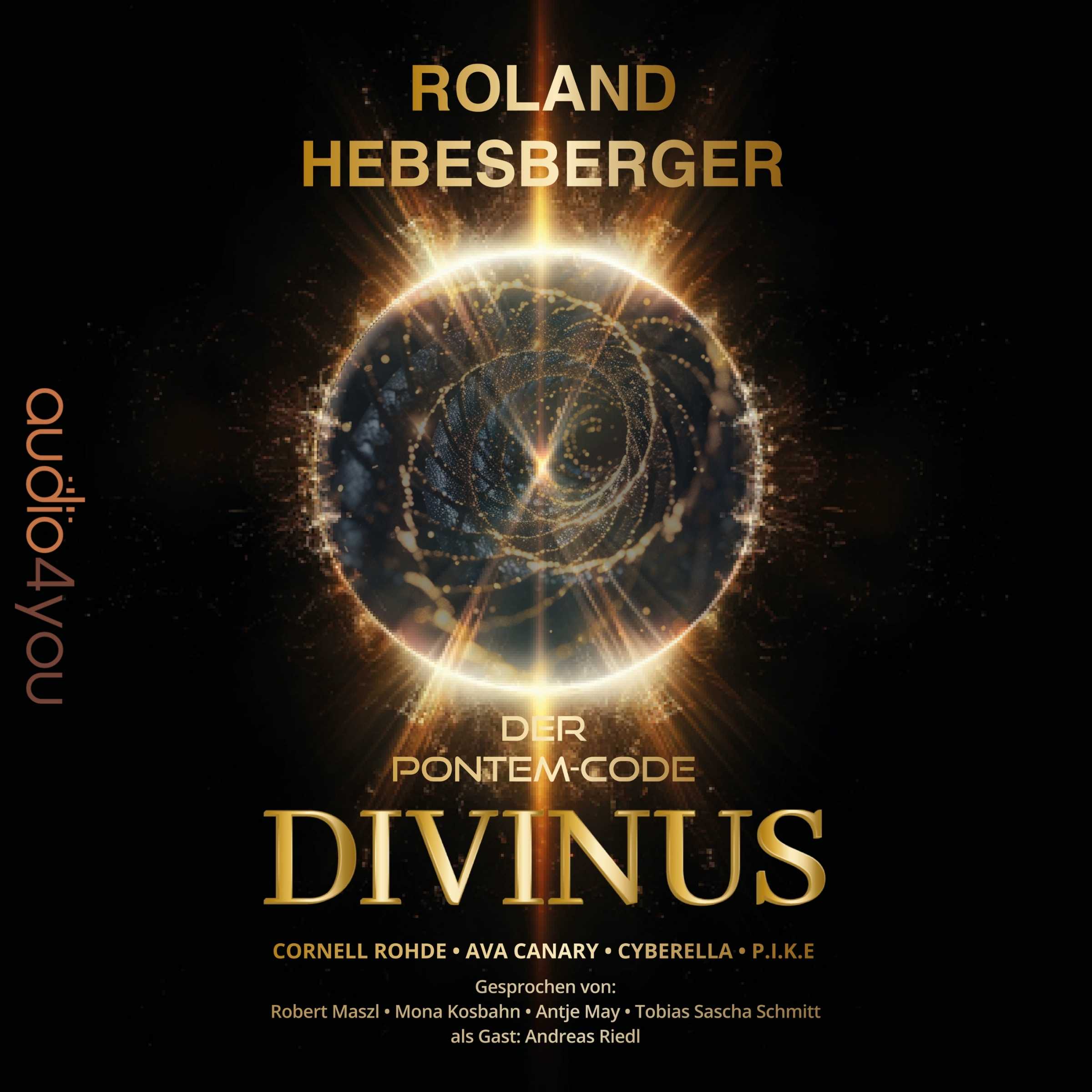 Hörbuch Der Pontem-Code Divinus-Saga 2 - Roland Hebesberger