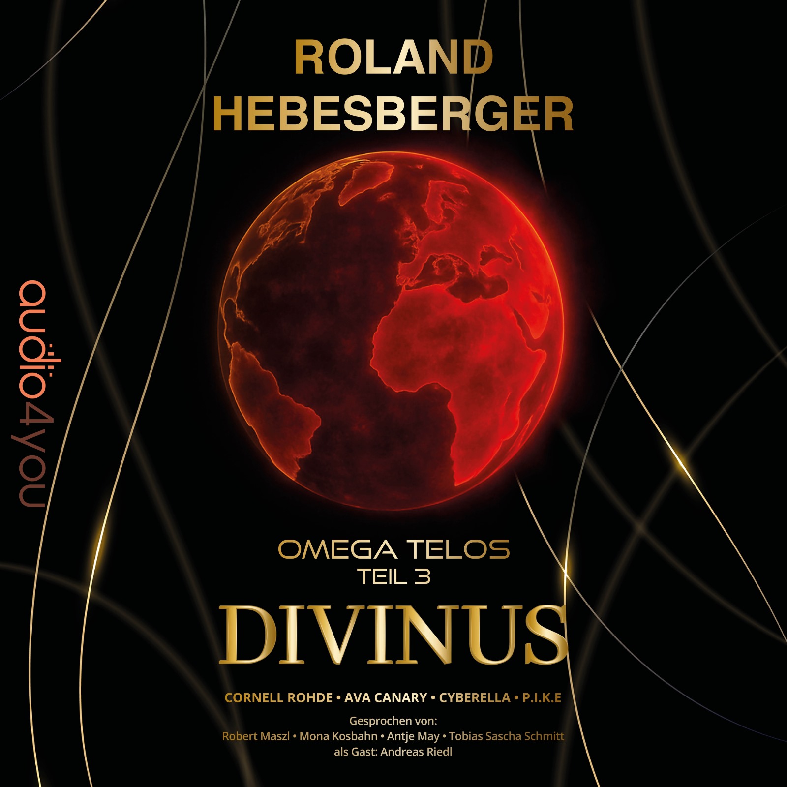Hörbuch Omega Telos Teil 3 - Divinus-Saga 3 - Roland Hebesberger